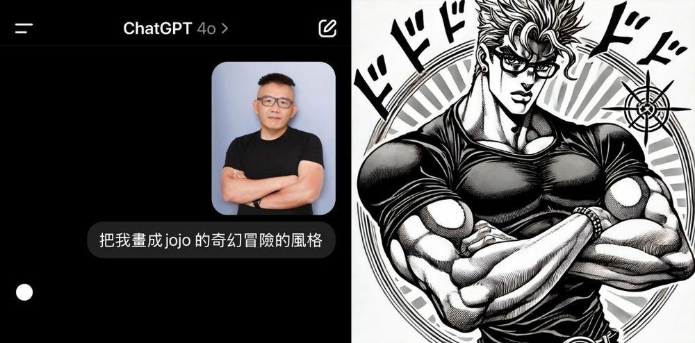 ChatGPT 圖片生成新玩法！把自己變成飛天小女警、名偵探柯南和 JoJo 的奇幻冒險風格 - 電腦王阿達