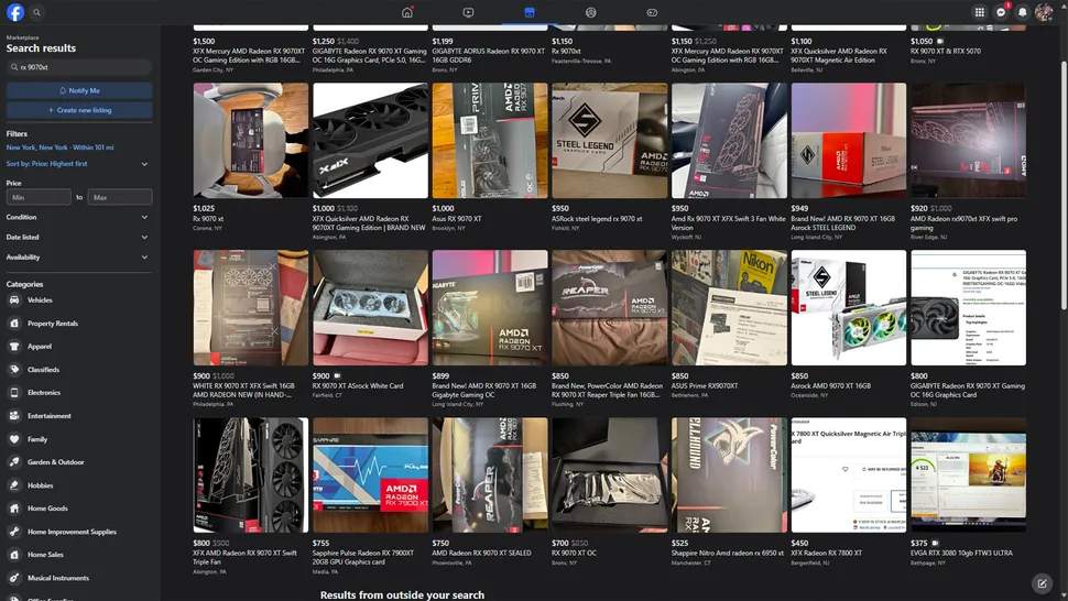 真難得，連 AMD 9000 系列新顯卡價格也被黃牛哄抬到 3 倍以上 - 電腦王阿達
