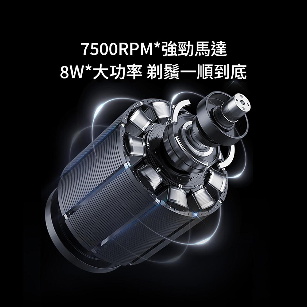 小米有品推出「光頭神器」，搭載 7 刀頭！括鬍、剃頭都可以，像是放大版的電動刮鬍刀 - 電腦王阿達