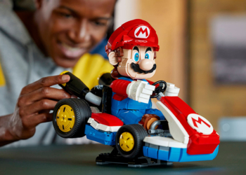 LEGO 超大版《瑪利歐賽車》來了！近 2000 片積木打造，售價 6,199 元台幣，預計 5 月開賣