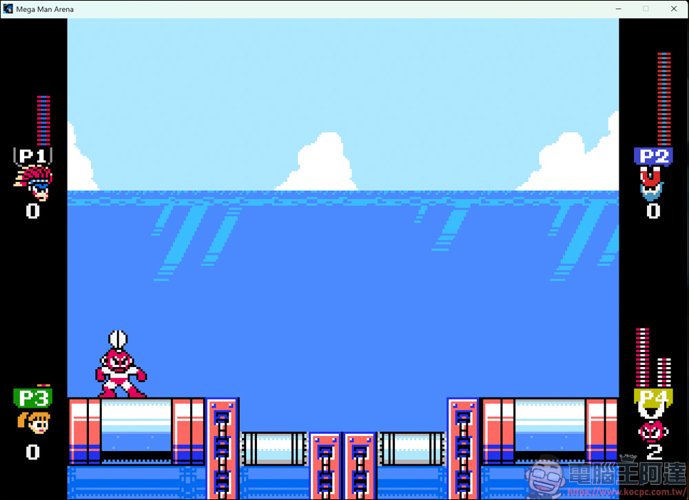 《Mega Man Arena》：粉絲自製洛克人角色大亂鬥，支援四人對戰！ - 電腦王阿達