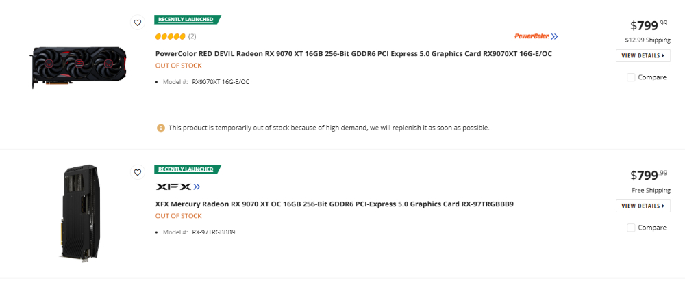 不只是 NVIDIA，有店家已偷偷調漲 AMD RX 9070 XT 和 RX 9070 顯卡售價了 - 電腦王阿達