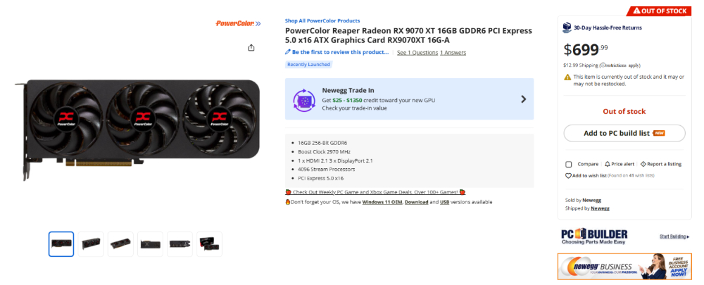 不只是 NVIDIA，有店家已偷偷調漲 AMD RX 9070 XT 和 RX 9070 顯卡售價了 - 電腦王阿達