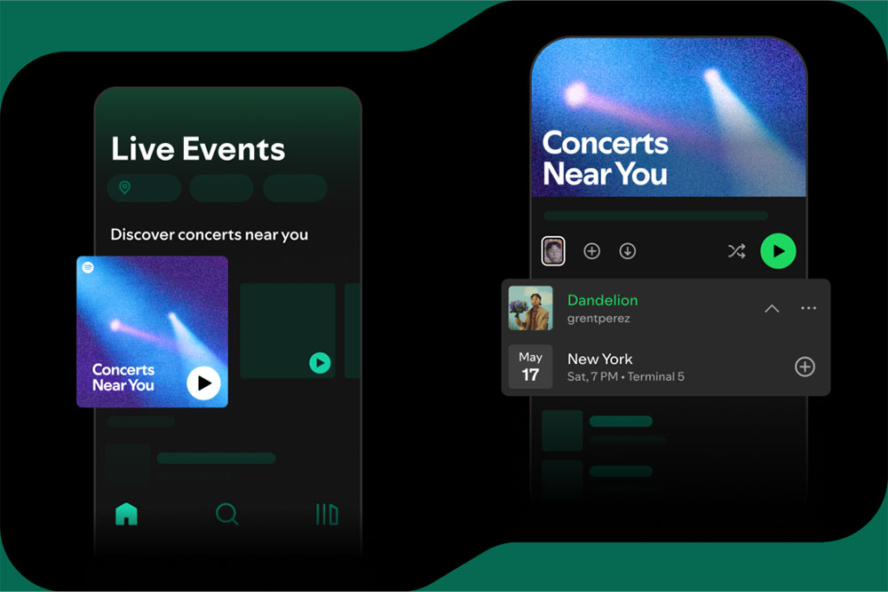 Spotify 推出「附近的演唱會」新功能，資訊、購票途徑一應俱全 - 電腦王阿達