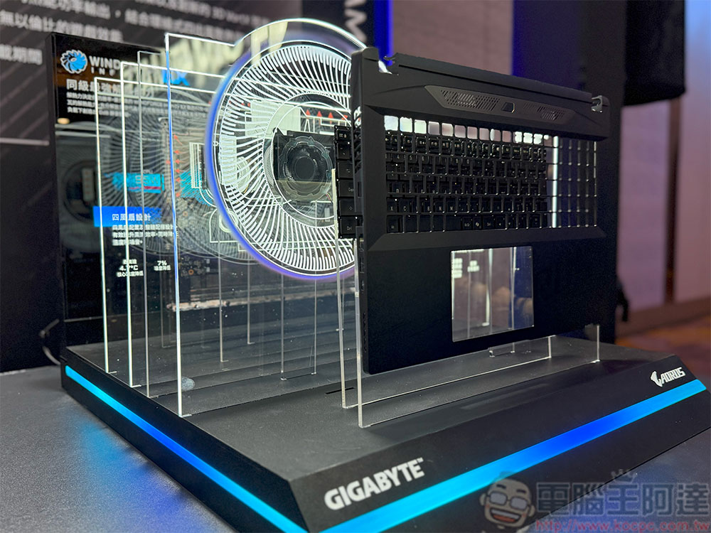 技嘉全新 2025 AI 電競筆電正式推出，AI 助理 GiMate 完美效能、散熱智慧調校 - 電腦王阿達