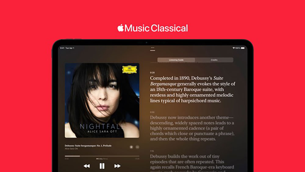 Apple Music 古典樂大規模更新，新增導聆解說、個人化推薦與編輯精選電台 - 電腦王阿達