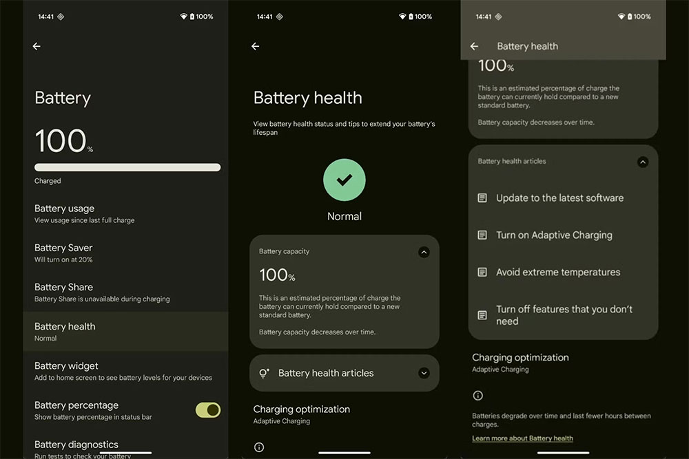 Android 16 終於可以讓 Pixel 手機檢查電池健康度了 - 電腦王阿達