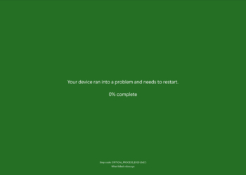 經典的 Windows 藍白當機畫面要掰了！微軟決定要改成其他顏色