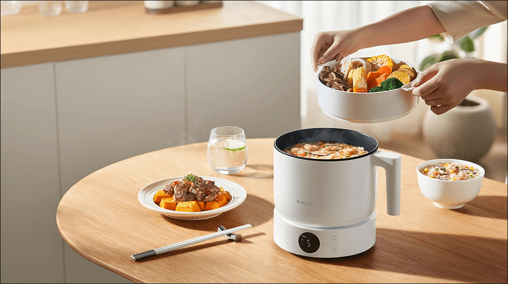 小米廚房好幫手登場！Xiaomi 多功能電煮鍋 1.5L 推出：火鍋、煮湯、蒸蛋樣樣行，價格太佛了 - 電腦王阿達