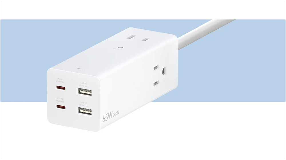 小米 Xiaomi 65W GaN 延長線推出：超實用 7 合 1 電源延長線來了！支援高速充電與多裝置供電，售價僅 799 元 - 電腦王阿達