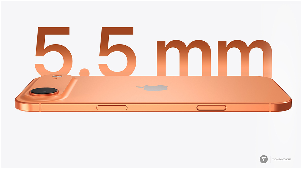 iPhone 17 Air 新機模比較圖曝光： 5.5mm 厚度比了才知道，真的超薄！ - 電腦王阿達