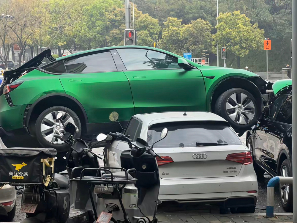 特斯拉再證安全性高！中國連兩起特斯拉車禍車主均安然無恙 - 電腦王阿達