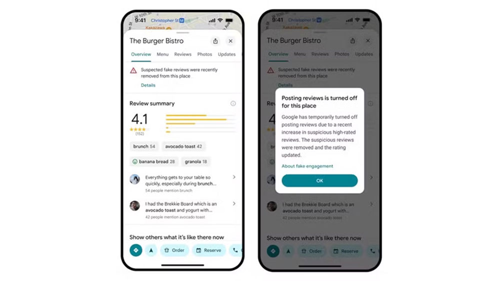 Google 地圖利用 AI 打擊虛假、詐騙等不良評論 - 電腦王阿達