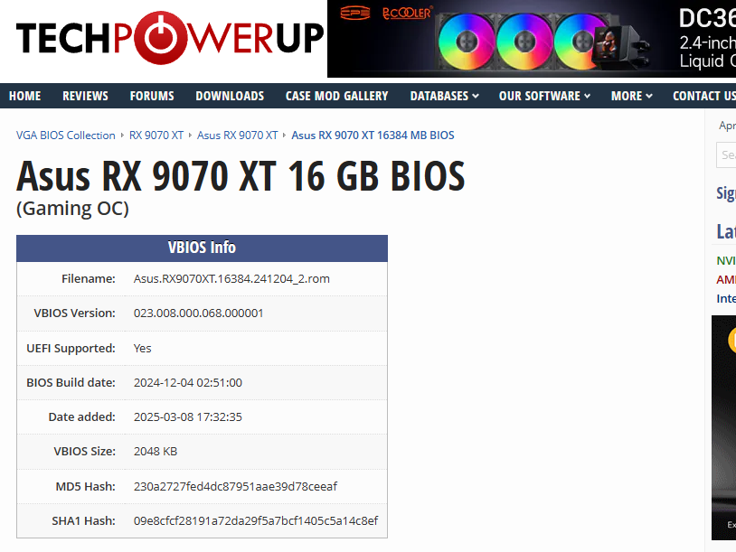 真是潛力無窮！RX 9070 刷新 BIOS 後，效能追上 RX 9070 XT（甚至超越） - 電腦王阿達