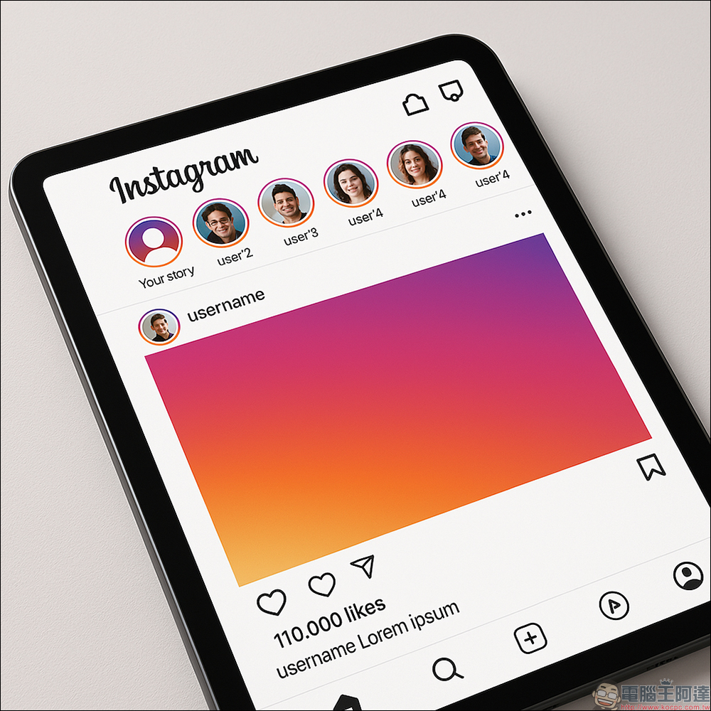 Instagram 終於聽見用戶心聲？ iPad 專用 App 傳出開發中，為搶 TikTok 用戶出招了？ - 電腦王阿達