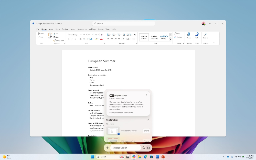 Copilot 終於支援 Windows 11 檔案搜尋和問問題、閱讀當前畫面功能了 - 電腦王阿達