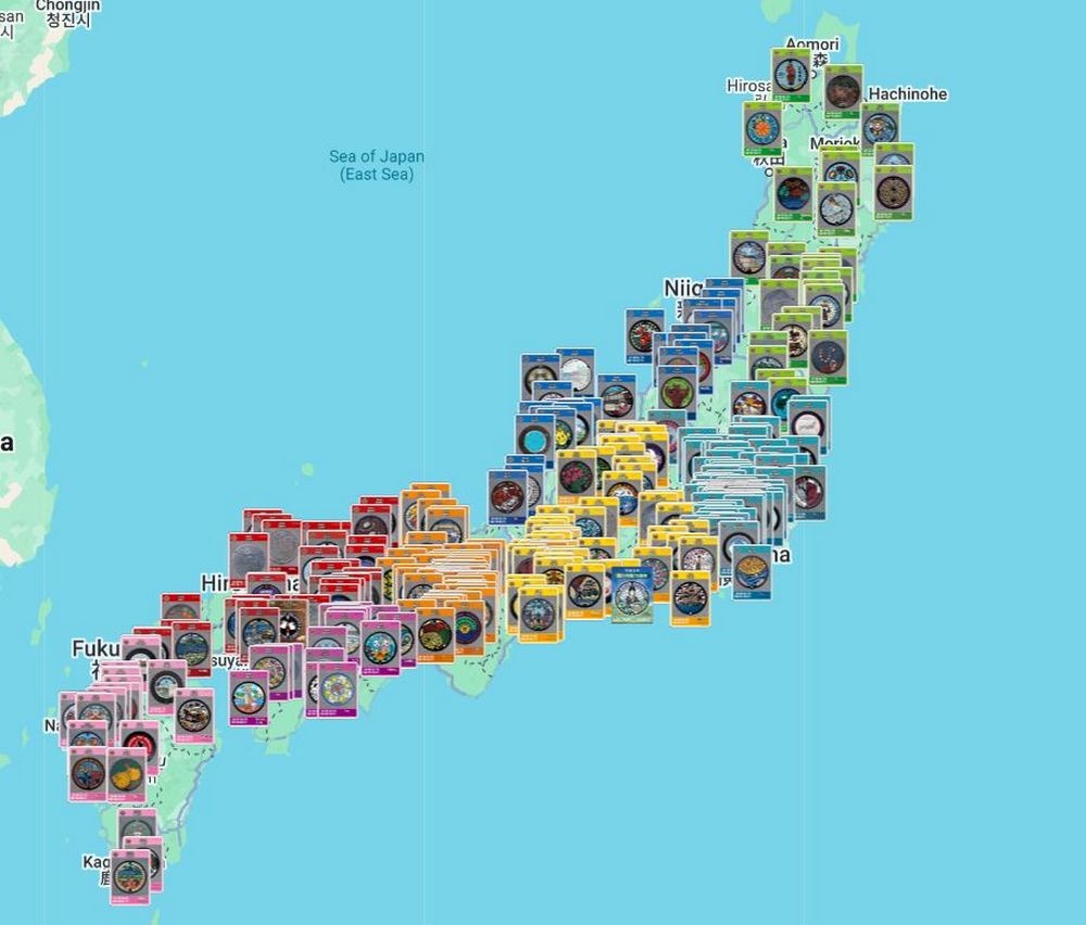 幫你你輕鬆找到特殊造型人孔蓋、導航領取卡片地點：manhole card map - 電腦王阿達