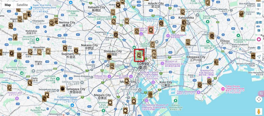 幫你你輕鬆找到特殊造型人孔蓋、導航領取卡片地點：manhole card map - 電腦王阿達