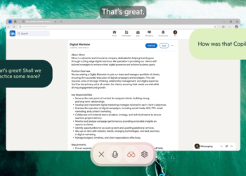 微軟免費讓大家用 Edge 瀏覽器 Copilot Vision 功能，可閱讀你當前網頁內容