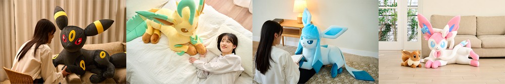 日本寶可夢官方推出1：1等身伊布家族娃娃！全八款伊布分批預購開跑 - 電腦王阿達