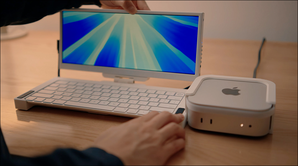 把 Mac mini 變成行動版工作站？知名 YouTuber 最新改裝超狂實作，還支援觸控功能 - 電腦王阿達