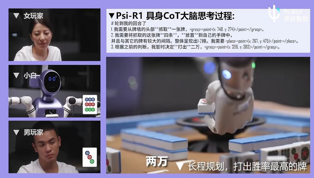 以後三缺一不用求人了！中國科技公司展示機器人打麻將的技術 - 電腦王阿達