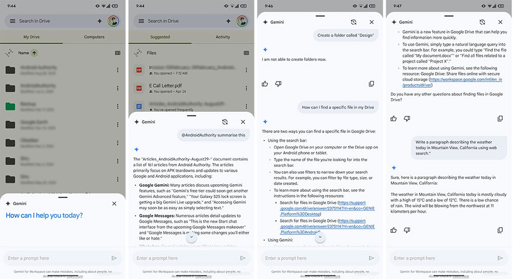 Android 版 Google 雲端硬碟可能也要得到 Gemini AI 功能了 - 電腦王阿達
