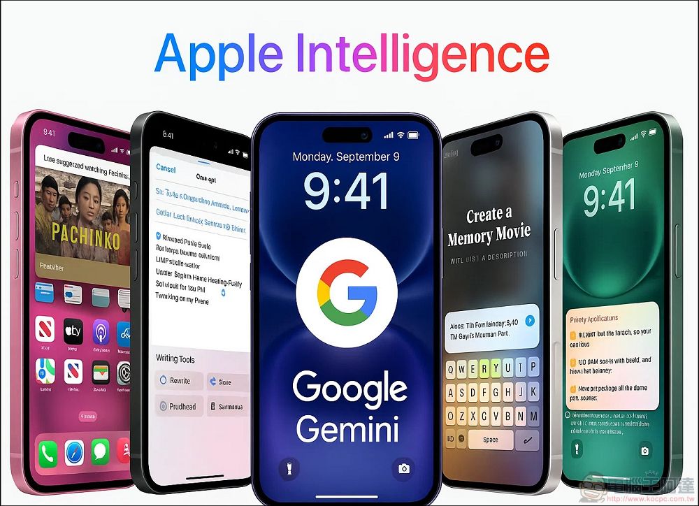 蘋果 Apple Intelligence 即將在今年搭載 Google Gemini，並與 iOS 19 同時推出 - 電腦王阿達
