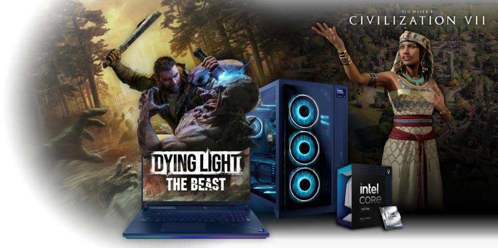 有點佛！現在買 Intel 14 代處理器可免費獲得《垂死之光：困獸》、《文明帝國VI》和其他軟體 - 電腦王阿達