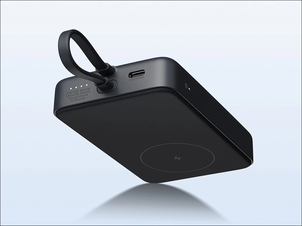 「吸」力十足！小米 Xiaomi 磁吸自帶線行動電源 10000 33W 將於 5/5 開賣，電量更大、無線有線都方便 - 電腦王阿達