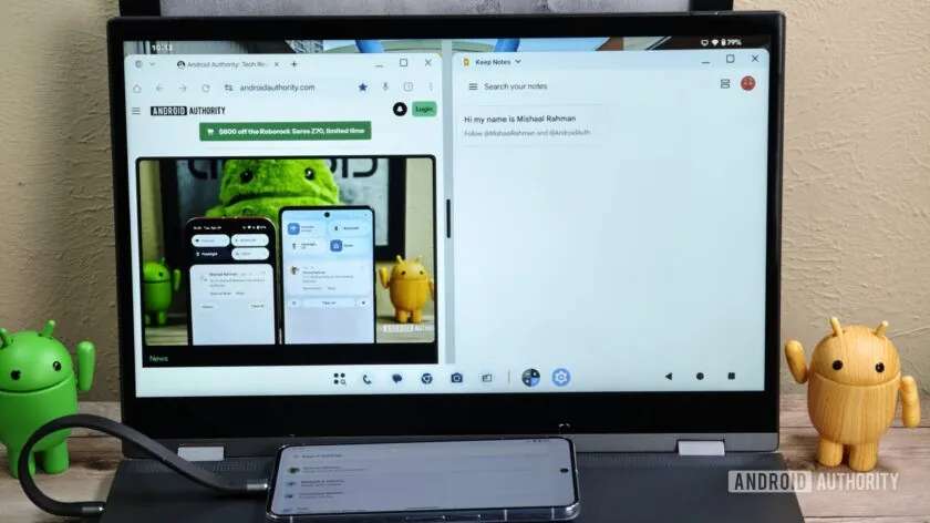 Android 桌面模式首度曝光！介面就跟 Windows 類似 - 電腦王阿達