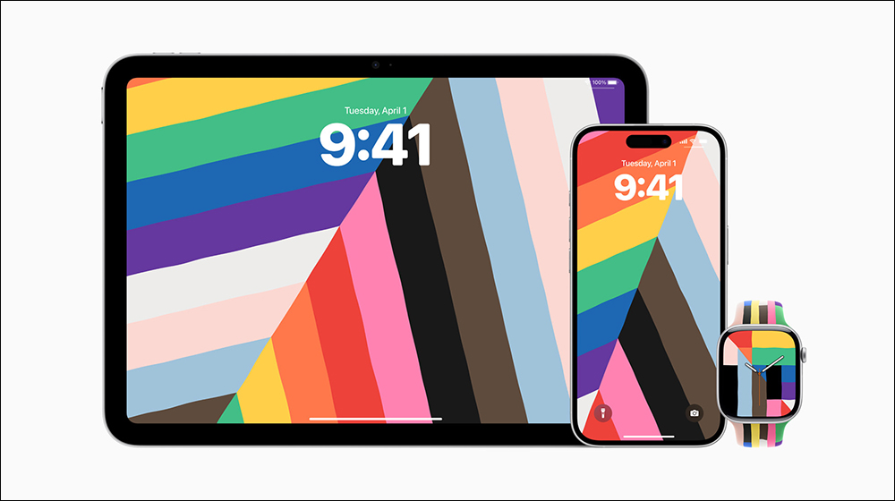 2025 Apple 驕傲系列亮相！全新 Apple Watch 錶帶將發售，專屬桌布將於下次系統更新後開放免費下載 - 電腦王阿達