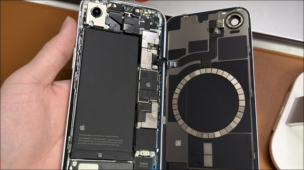 網友改裝 iPhone 16e 除擴充儲存容量，還順帶升級 MagSafe 磁吸功能 - 電腦王阿達
