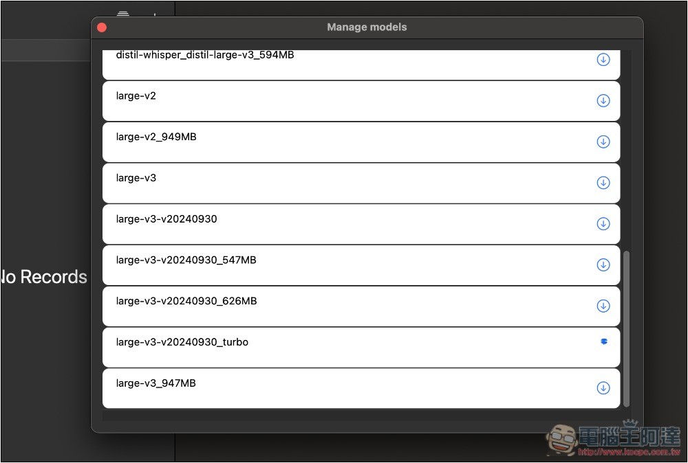 Whisper Transcription 免費 Mac AI 語音轉文字工具，支援多種模式轉換 - 電腦王阿達