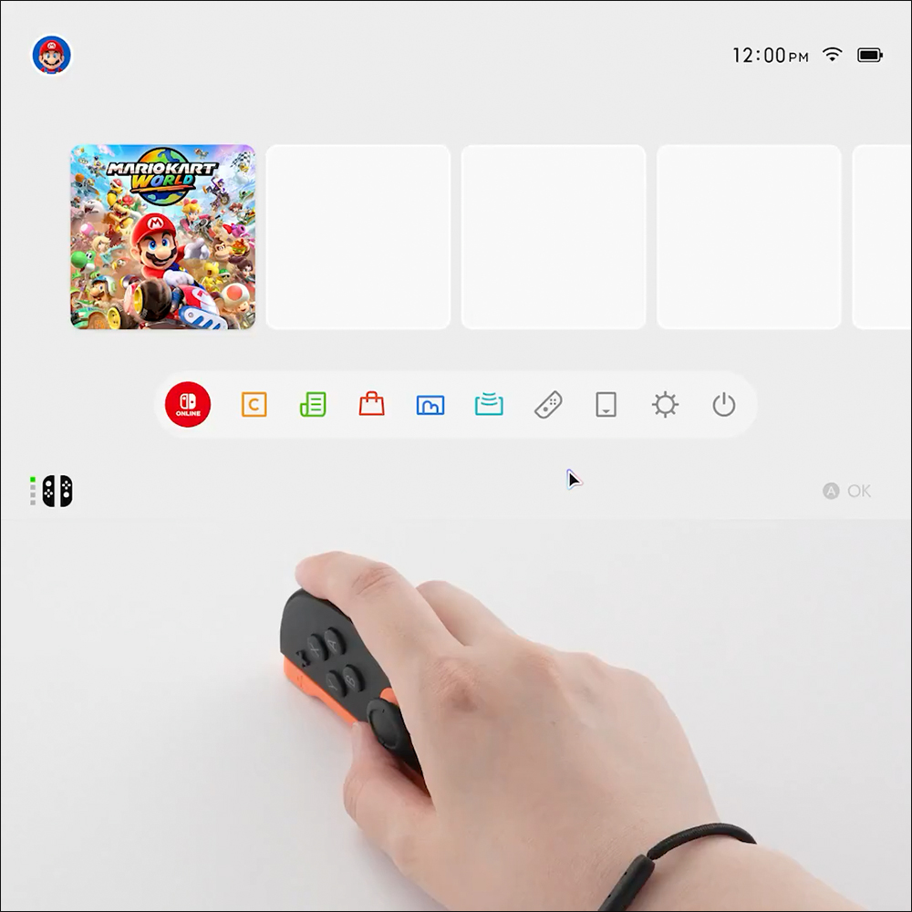 任天堂官方展示 Joy-Con 2 變身滑鼠！Switch 2 系統操作方式曝光，切換超直覺 - 電腦王阿達