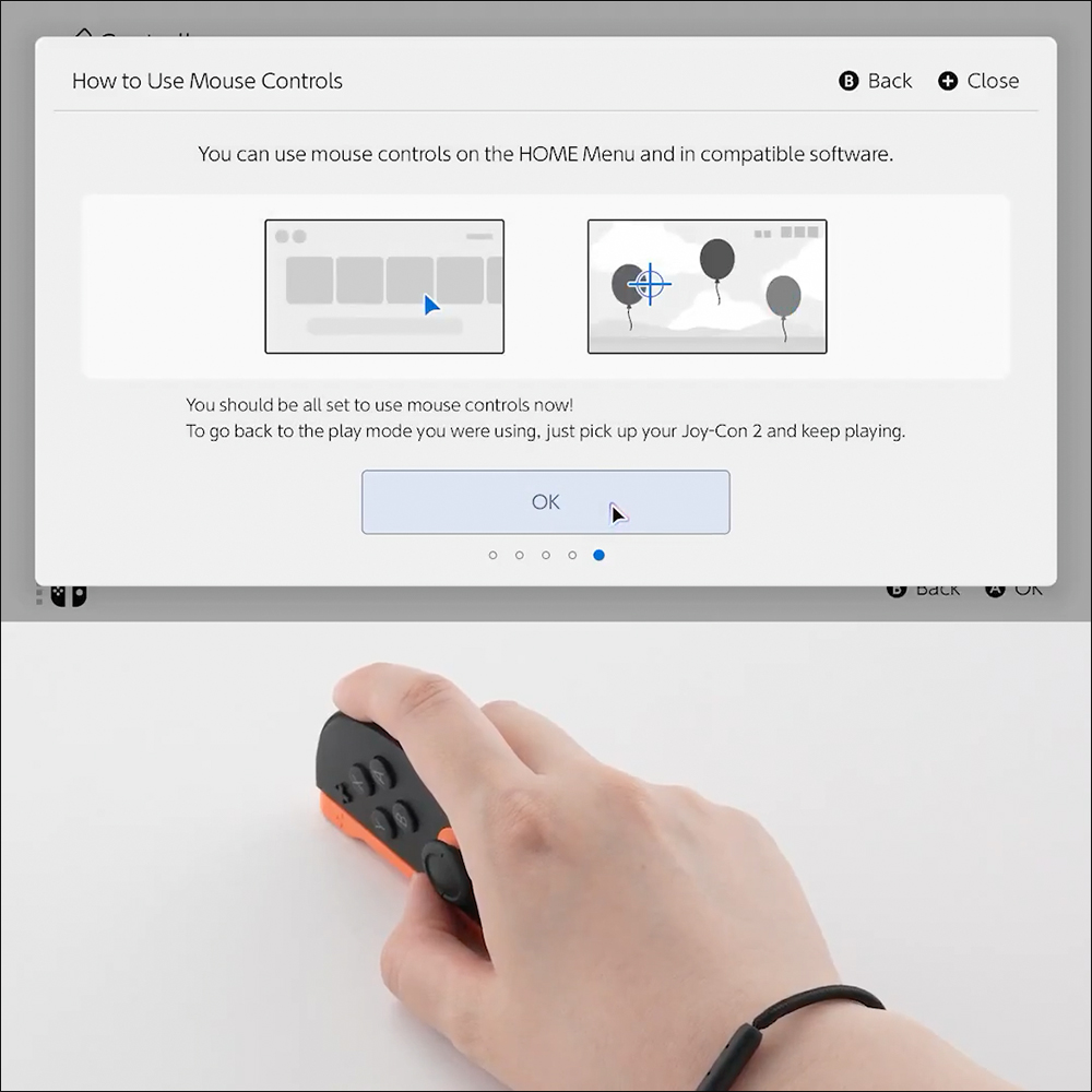 任天堂官方展示 Joy-Con 2 變身滑鼠！Switch 2 系統操作方式曝光，切換超直覺 - 電腦王阿達