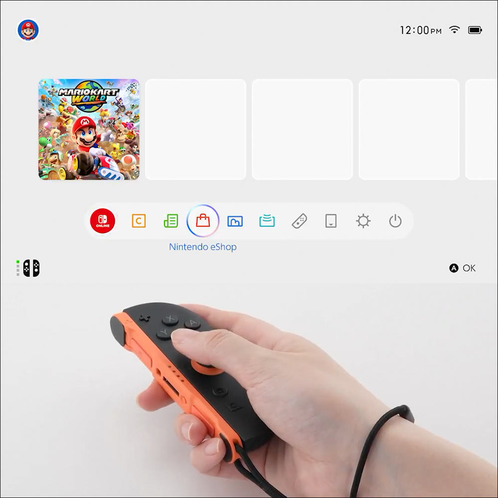 任天堂官方展示 Joy-Con 2 變身滑鼠！Switch 2 系統操作方式曝光，切換超直覺 - 電腦王阿達