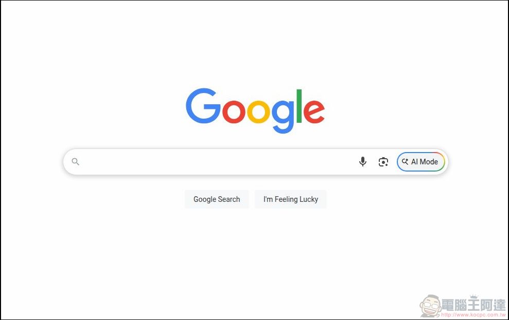 Google 在美國地區測試搜尋引擎新功能「AI 模式」 - 電腦王阿達