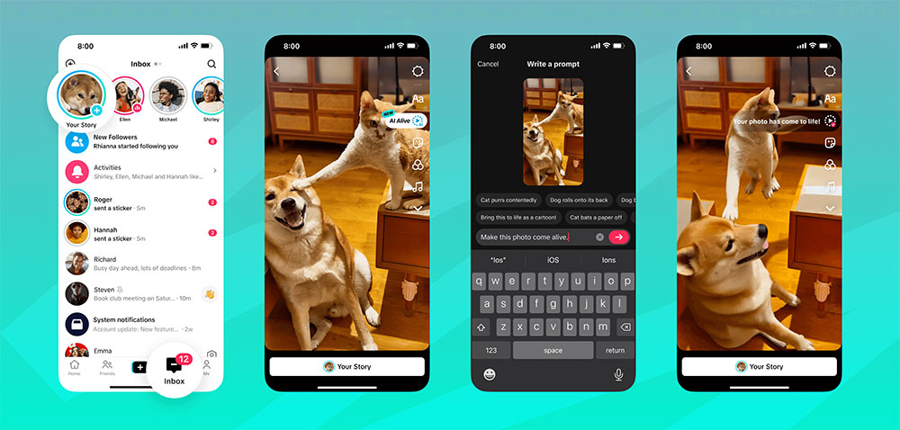 TikTok 上線新功能「 AI Alive」，讓靜態照片動起來 - 電腦王阿達