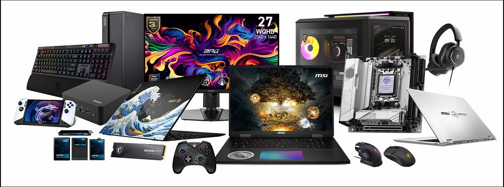 微星科技 COMPUTEX 2025 重磅登場，AI PC、筆電、掌機、顯示器與電競週邊齊發 - 電腦王阿達