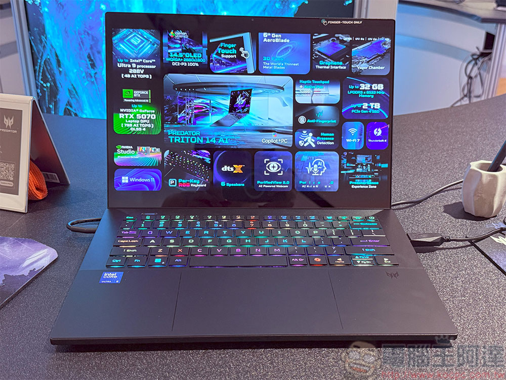 Acer 推出多款 AI 筆電，涵蓋主流、電競、極輕薄與創作者領域 - 電腦王阿達