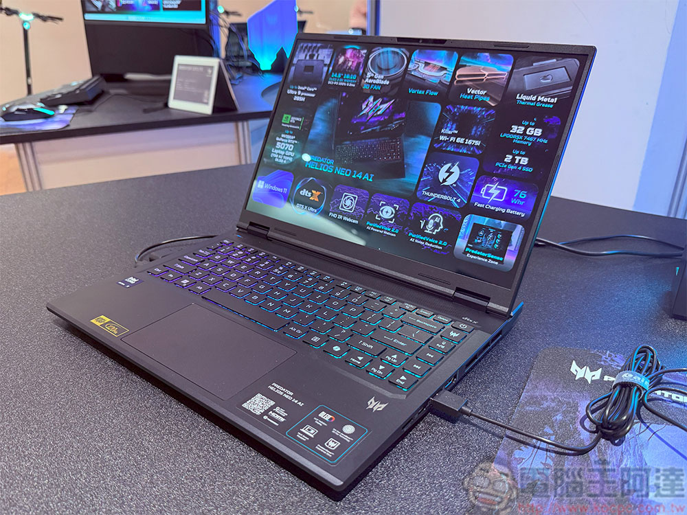 Acer 推出多款 AI 筆電，涵蓋主流、電競、極輕薄與創作者領域 - 電腦王阿達