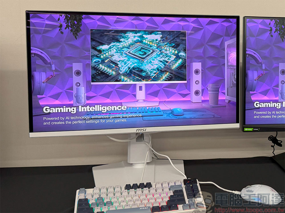 微星推出新一代 QD-OLED、Mini-LED 顯示器，導入 AI 功能使用體驗更好 - 電腦王阿達