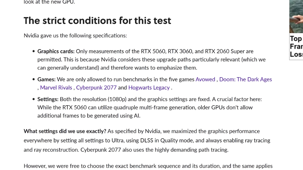 國外硬體評測頻道：別買 RTX 5060 顯示卡（至少是現在） - 電腦王阿達