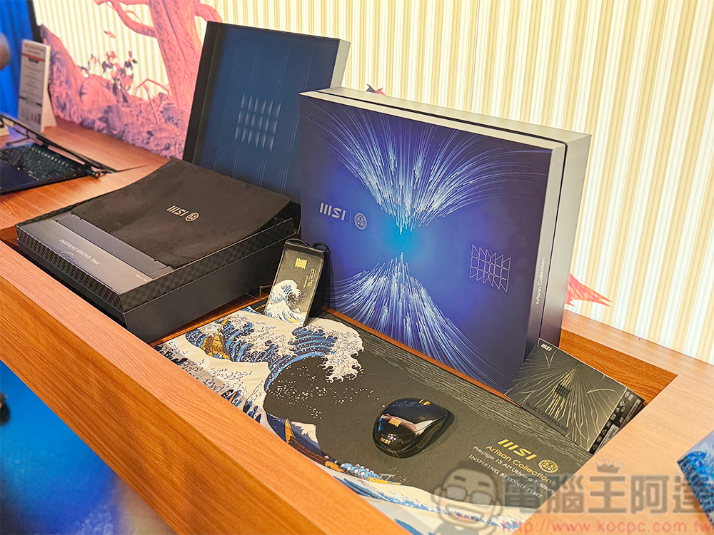 【COMPUTEX 2025】MSI 新品推出，日本匠心漆藝、AMG 聯名筆電與再進化電競掌機亮相 - 電腦王阿達