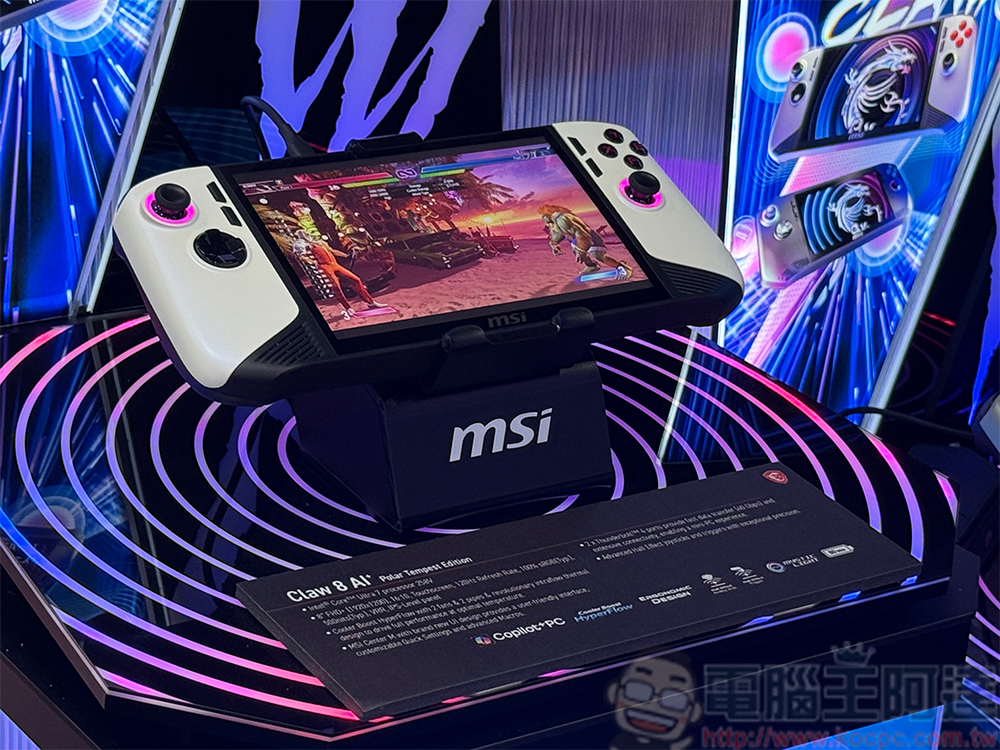 【COMPUTEX 2025】MSI 新品推出，日本匠心漆藝、AMG 聯名筆電與再進化電競掌機亮相 - 電腦王阿達
