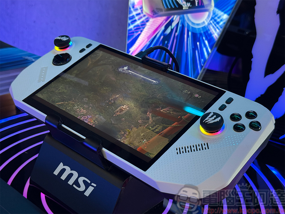 【COMPUTEX 2025】MSI 新品推出，日本匠心漆藝、AMG 聯名筆電與再進化電競掌機亮相 - 電腦王阿達