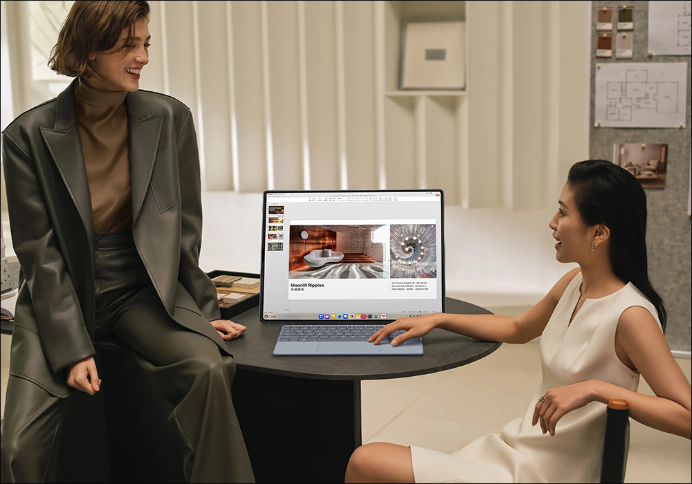 華為 HUAWEI MateBook Fold 摺疊螢幕筆電登場！全展開就是 18 吋超大螢幕 - 電腦王阿達