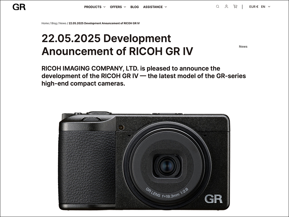 Ricoh GR IV