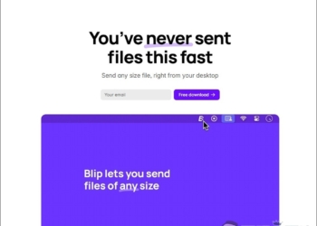 Blip 最簡單的跨平台無線傳檔免費工具，不同網路也支援